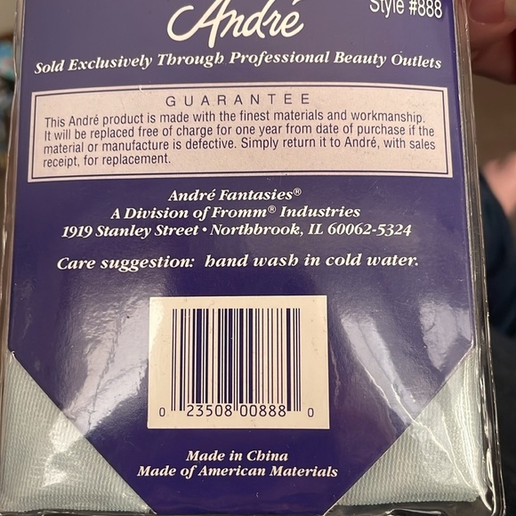 Vintage Andre Rain and Wind Bonnet Hat set of 2 - Picture 3 of 6